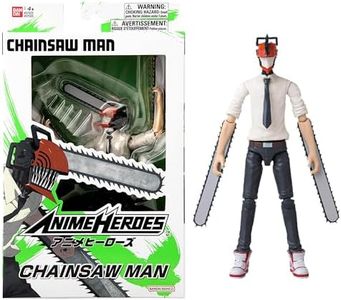 Bandai - Anime Heroes - Chainsaw Man - Figurine Anime Heroes 17 cm - Chainsaw Man - Figurine articulée avec Accessoires - Figurine Manga - 37026