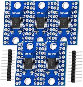 AZDelivery 5 x Logic Level Convertidor Compatible con TXS0108E 8 Canales Compatible con Arduino y Raspberry Pi con E-Book