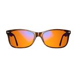 Swanwick Classic Premium Blue Light Blocking Glasses - Orange Tint for Superior Blue Light Blocking from Gaming PC and Smartphone Screen Glare - Sleep Support (Tortoise Shell, Large)