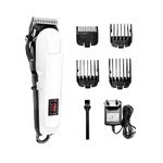 Concepta Hair Trimmer for Men Hair Cutting – Rechargeable Beard Trimmer for Man – Waterproof Shaver with USB Charging & 4 Combs for Hairs, Beard And Moustaches - Cordless Hair Trimmer