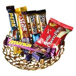 SFU E Com Chocolate Gift Basket Hamper | Gift for Rakhi, Diwali, Anniversary, Birthday, Christmas, Valentine, Her, Him | Assorted Chocolate Gift | 47