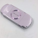 New Replacement PSP 2000 Console Full Housing Shell Cover with Buttons Screws Set -Light Purple.