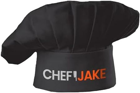 Personalized Chef Hat with Custom Name! Adjustable Kitchen Accessory for Mom, Dad, Kitchen Cooking Chef Hat for Men and Women, Custom Baking Hat, Ideal for Mothers Day & Fathers Day