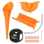 MoKo Car Oil Funnel & Wrenches, 16 Pack Motorcycle Oil Funnel + Crankcase Fill Funnel + Drip Free Oil Filter Funnel + O-Ring fit for Harley Sporster Dyna