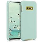 kwmobile Case Compatible with Samsung Galaxy S10e Case - TPU Silicone Phone Cover with Soft Finish - Mint Matte