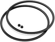 09924 Pressure Canner Sealing Ring - & Overpressure Plug for Presto 0128206 0128202 0128203 0128204 0128303 0126306 6 & 8 Quart Pressure Cooker - 2 Pack