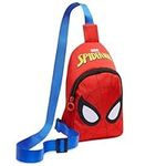 Marvel Spiderman Boys Crossbody Bag Adjustable Strap Zip Compartment Boys Gifts