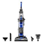 EUREKA Household Powerful Upright Vacuum Cleaner for Carpet,Hard Floor&Home Pets, Bagless Lightweight Upright Vacuum, PowerSpeed NEU280C with Washable Filter,Pet Turbo Brush,Blue