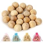 160 Balls Moth Protection Storage Essentials Fresh Cinnamomum Camphora Root for Closet Storage,Better insect repellent than Cedar Balls, longer lasting effect,Repelling Clothes Moths(8 bags,160 balls)