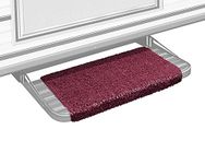 Prest-O-Fit 2-1044 Wraparound Burgundy Wine 18" Step Rug