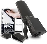nuBase PIVOT | Split-Board Foot & Ankle Strengthener | Physical Therapy Training System for Ankle Sprains, Achilles Pain, Plantar Fasciitis & Flat Arches | Podiatrist-Developed | Includes Roller, Wedges, 95-Page Guide + nuBase App