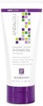 Andalou Naturals Lavender Thyme Shower Gel - Refreshing and Ultra-Hydrating Shower Gel, Luxurious Blend of Rosehip, Argan Oils, and Coconut Water, 251 mL.