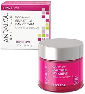 Andalou Naturals 1000 Roses Sensitive Beautiful Day Cream, 50 g, 1.7 Ounce (100251)