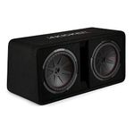 Kicker 48DCWR122 CompR 12"(30cm) Dual subwoofers in Vented encl, 2ohm, RoHS Compliant