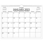 AT-A-GLANCE 2023 Wall Calendar, 14 ⅞ " x 11 ⅞ ", Medium, Spiral Bound, Monthly, Reversible, Business (997-1)