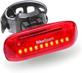 BikeSpark Auto-Sensing Rear Light G3 -Superbright LED Bike Tail Light - Auto On/Off & Deceleration Flash by Motion Sensing - USB Rechargeable - IPX5 - Made in Taiwan