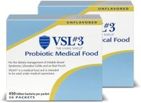 VSL#3 Probiotics Medical Food for Dietary Management of Ulcerative Colitis (UC), High Potency & Dose, Refrigerated Probiotic Powder 450 Billion CFU 60 Pack #1 Gastro Recommended Multi-Strain Probiotic