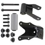 labwork Rear Leaf Spring Shackle Bracket Hanger Kit Replacement for Ford F150 F250 F350 Bronco 1980-1997