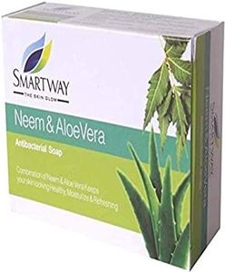 Smartway Neem & Aloe Vera Anti Bacterial Soap (75 g, Pack of 6)
