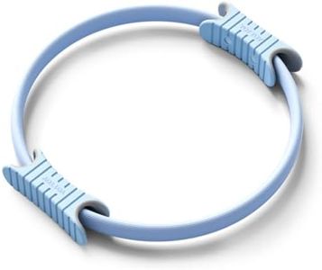 YOTTOY Pilates Ring,15 Inch Magic Circle Ring for Women Thighs,Core and Arms,Exercise Ring Pilates Equipment for Home Workout & Yoga Equipment (Blue)
