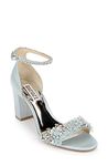 Badgley Mischka Women's Finesse Heeled Sandal, Mist, 8.5