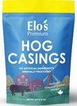 Natural Hog Casing (8oz 227g)| MADE IN CANADA| Premium Quality Sausage Casings | Ideal for Homemade Sausages | Easy to Handle and Prepare | Enhances Flavor and Texture | By Elo's Premium