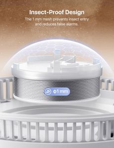 X-Sense Smoke Alarm – 10-Year Battery, Wireless Fire Detector