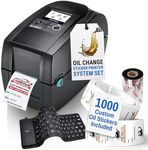 McAuley Labels Oil Change Sticker P