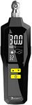 Michelin Programmable Tyre Gauge with Built-in Flash Light and Backlight LCD Screen, Ranges from 5-99 PSI with Accuracy to /- 1% (12294), Black