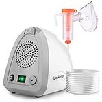 LioNergy Electric Inhaler Vaporizer Mist Machine, Nebulizer Machine Personal Cool Mist Kit, Full Accessory for Kids and Adults Home Daily Use