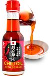 Chili Oil Traditionally Squeezed in Japan, No Additives, Artisanal Sesame Layu, 160 Years History 100g【YAMASAN】