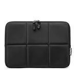 Kinmac Water Resistant 360° Protective Laptop Sleeve Case Cover (Black, 12.5 inch-13.5 inch)