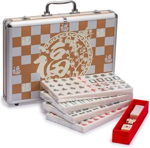 Yellow Mountain Champion Mahjong Set – Complete Tile Game Set