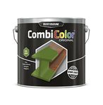 RUST-OLEUM 7334.2.5 Combicolor Original, Superior Metal Protection, Direct To Rust, Grass green -RAL 6010