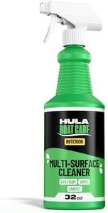 Hula Interior Boat Flooring Multi Surface Cleaner Spray | Interior Boat Cleaner, Degreaser, and Protectant for EVA Foam Boat Decking, Marine Carpet, Vinyl and Upholstery | Made in USA (32oz)