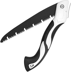 Pieghevole Sega A Mano, Robusto SK5 Alto Tenore di Carbonio Lama In Acciaio Sega A Mano, premium Potatura Sega con Serratura di Sicurezza Comfort Impugnatura Morbida per il Campeggio (M - 480mm)