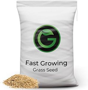 Fast Growing Grass Seed UK - Repair Lawns and Patches Quick - Pet Friendly & Hardwearing - 5kg - Garden Lawncare Guy
