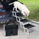 Uross Dog Car Ramp for Large Dogs, 5 Step