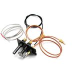 MENSI Propane and Natural Gas Pilot Assembly Replacement of HHT Pilot Assembly Part 10002264 for Fireplaces, Fryer with 750mV Thermopile