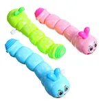 TOYANDONA 3pcs Animal Wind Up Toys Caterpillar Clockwork Toys Bug Figurine Figure Statue for Toddlers Kids Carnival Easter Birthday Party Favors (Random Style)