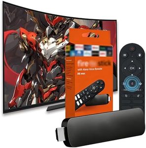 R6max Android 16 TV Stick Android Stick,2GB+16GB IK316 Quad Core,Android TV Box with Remote Control,2.4G+5G Dual WiFi and Bluetooth,Smart TV Sticks for Living Room,Bedroom(Black)