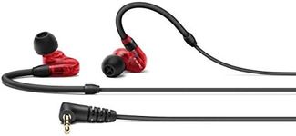 SENNHEISER In- Ear Audio Monitor, Red, Wired (508942)