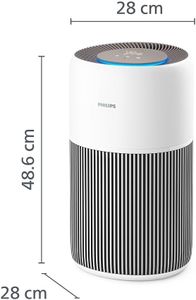 Philips 2200 Air Purifier – HEPA Filter, Large Room Coverage