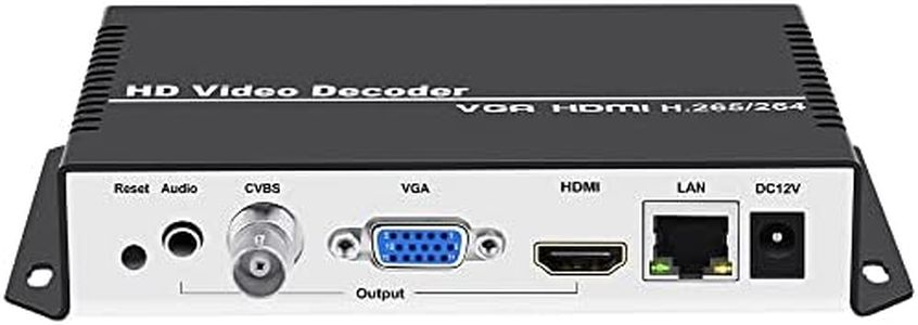 URayCoder H.265 H.264 IP Video Decoder HDMI VGA CVBS Video Audio Streaming Decoder RTMP HLS RTSP UDP SRT Decoder H.265 H.264 for Decoding Video Encoder and IP Camera etc