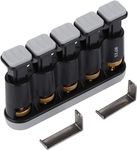 QUMOX Finger Exerciser - Finger Strengthener for Forearm and Hand Strengthener - Adjust Tension Per Finger - Hand Grip Workout Equipment for Musician, Rock Climbing and Therapy