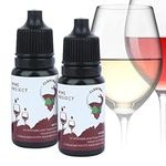 Wine Wand Wine Filters Remove Histamines and Sulfite Remover, Natural Wine Wands Filters for Red and White Alleviates Headaches, Prevent Wine Sensitivities(Bottle of 2)