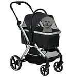 PawHut 2 in 1 Pet Stroller for Smal