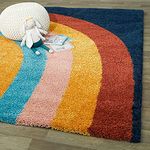 AYAT FATIMA CARPET_Carpets for Living Room Dorm Kids Room Indoor Home Decorative, Non-Slip Plush Furry Fur Area Rugs Comfy Nursery Accent Floor Rugs for Bedroom [Size 2x6 feet (Runner)].