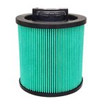 DXVC6914 HEPA Vacuums Cartridge Filter FOR DEWALT Wet/Dry Vacuums Cleaners 6-16 Gallon Fit DeWalt Shop Vac Filter DXV06P DXV09P DXV09PA DXV10P DXV10PL DXV10S DXV10SA