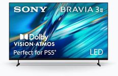 Sony BRAVIA 3 II 43 Inch 4K HDR LED Smart Google TV with Gemini, XR Processor with AI Technology, Dolby Vision/Atmos, 120Hz Television, Exclusive Features for PS5, K-43XR30M2, 2026 Model
